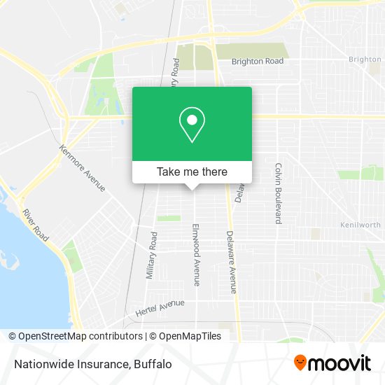 Mapa de Nationwide Insurance