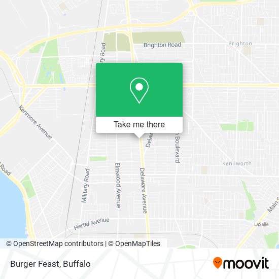 Burger Feast map