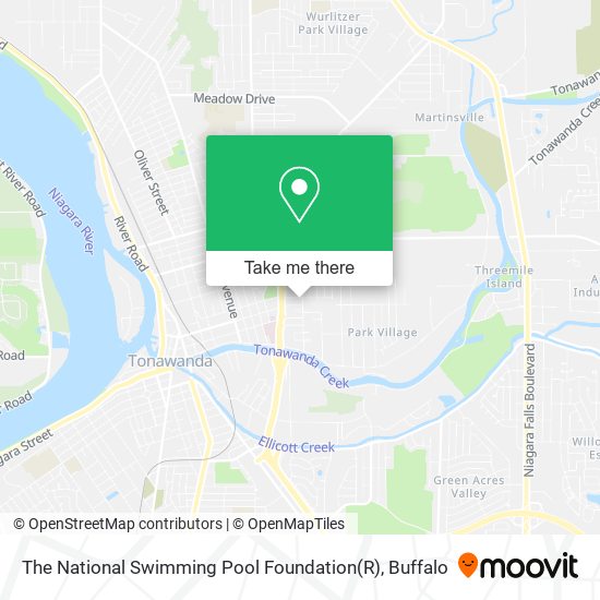 The National Swimming Pool Foundation(R) map