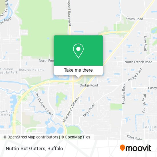 Nuttin' But Gutters map