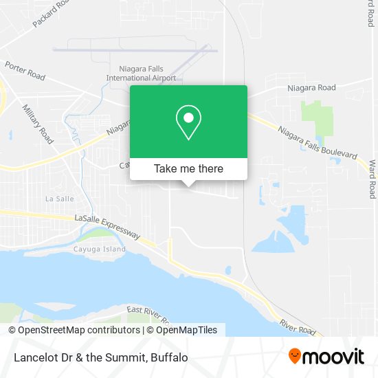 Lancelot Dr & the Summit map