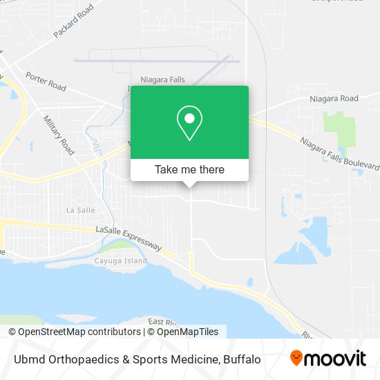 Ubmd Orthopaedics & Sports Medicine map