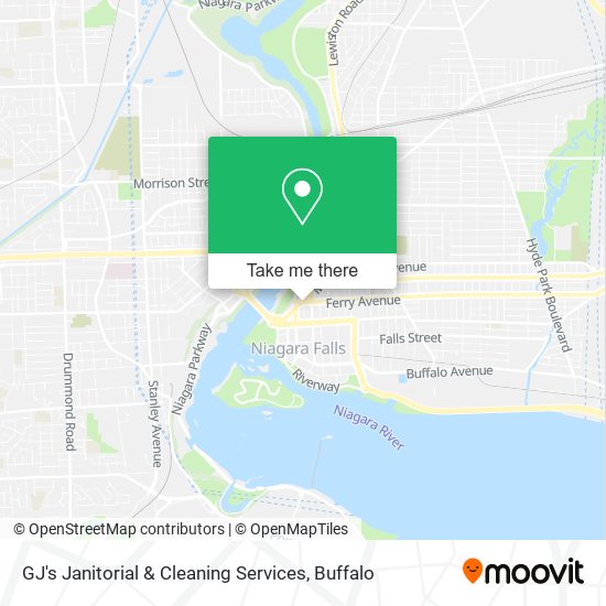 GJ's Janitorial & Cleaning Services map