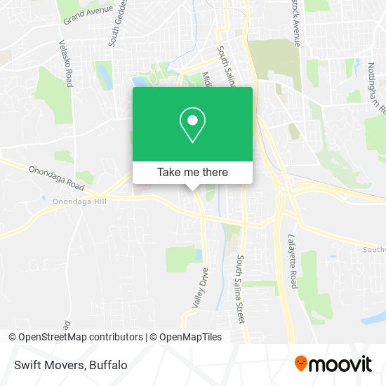 Swift Movers map