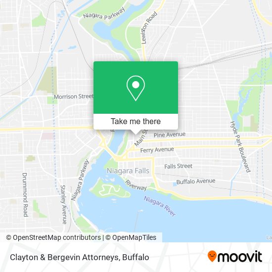 Mapa de Clayton & Bergevin Attorneys