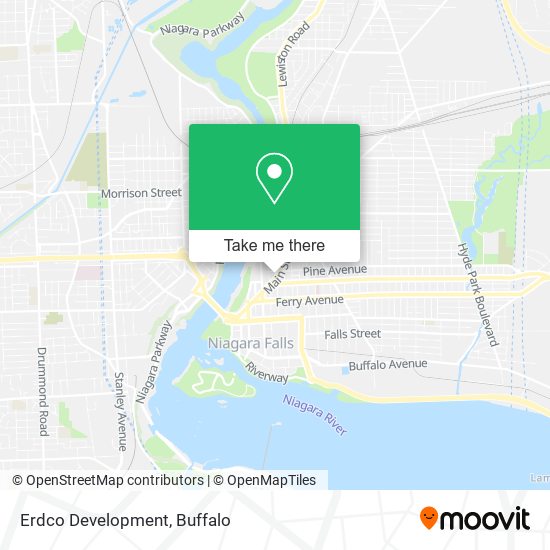 Erdco Development map