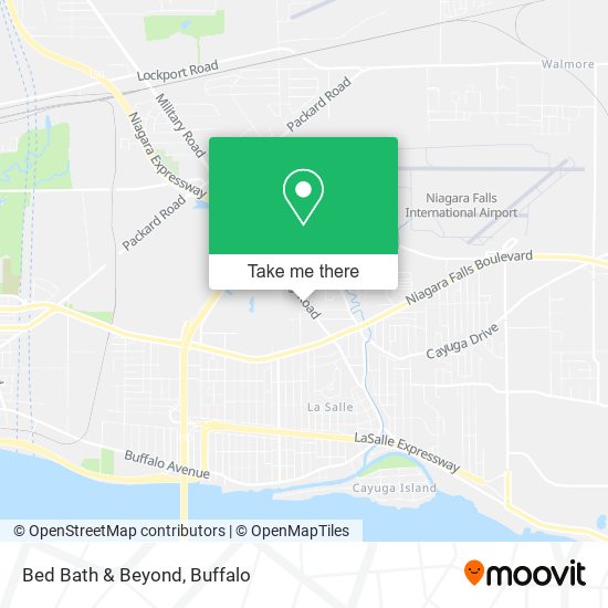 Bed Bath & Beyond map