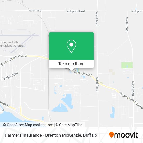 Mapa de Farmers Insurance - Brenton McKenzie