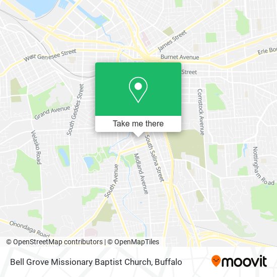 Mapa de Bell Grove Missionary Baptist Church