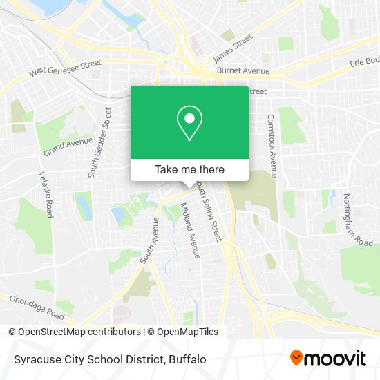 Mapa de Syracuse City School District