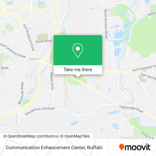Mapa de Communication Enhancement Center