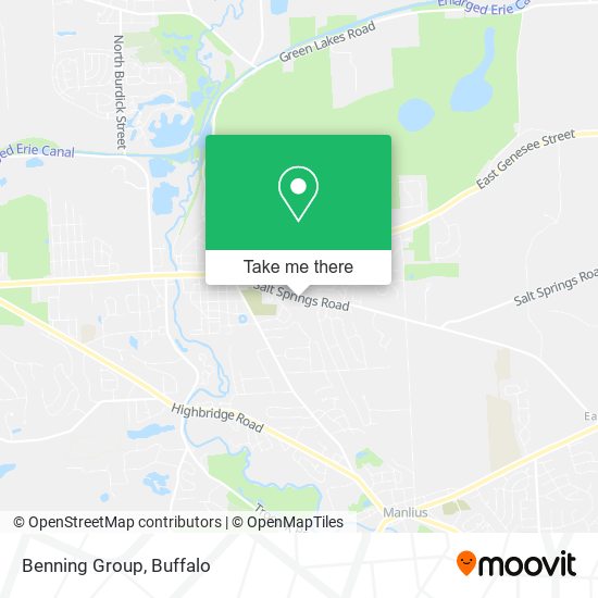 Mapa de Benning Group