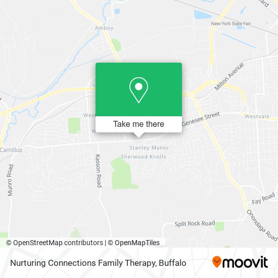 Mapa de Nurturing Connections Family Therapy