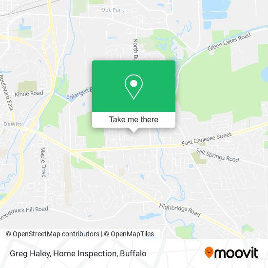 Mapa de Greg Haley, Home Inspection
