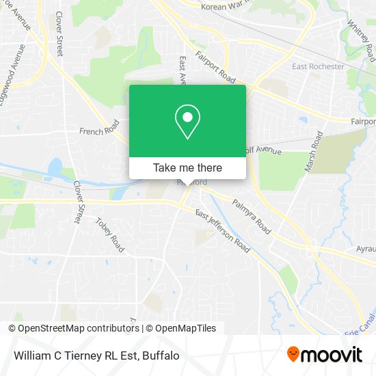 William C Tierney RL Est map