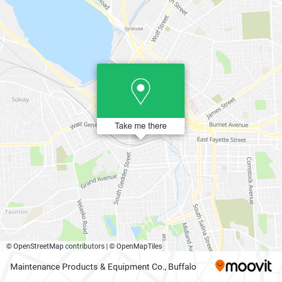 Maintenance Products & Equipment Co. map