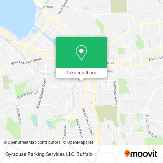 Syracuse Parking Services LLC map