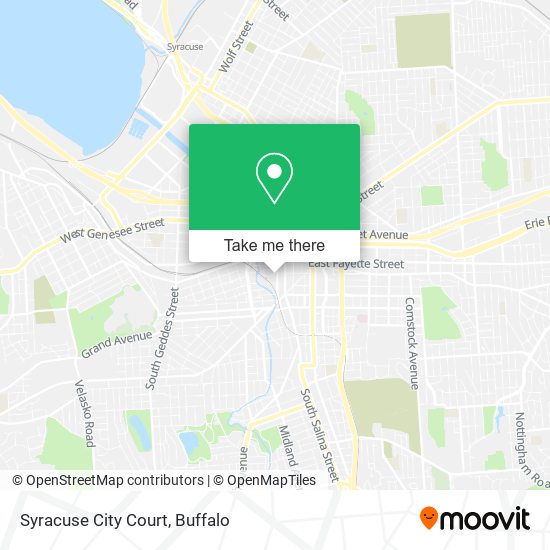 Syracuse City Court map