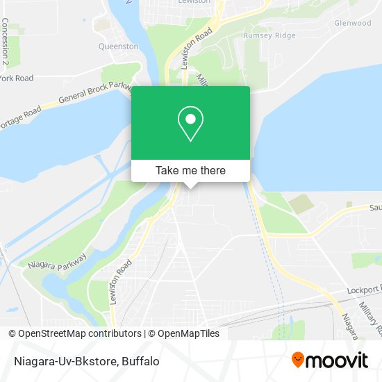 Niagara-Uv-Bkstore map