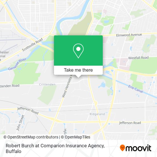 Mapa de Robert Burch at Comparion Insurance Agency
