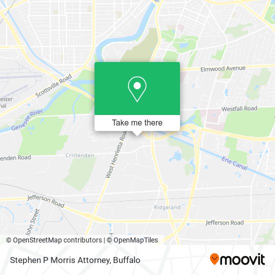 Mapa de Stephen P Morris Attorney