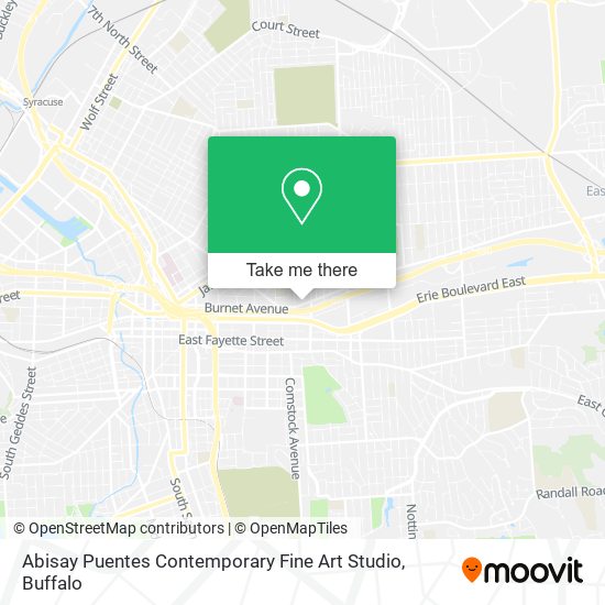 Mapa de Abisay Puentes Contemporary Fine Art Studio