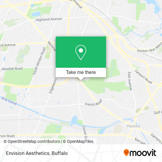 Mapa de Envision Aesthetics