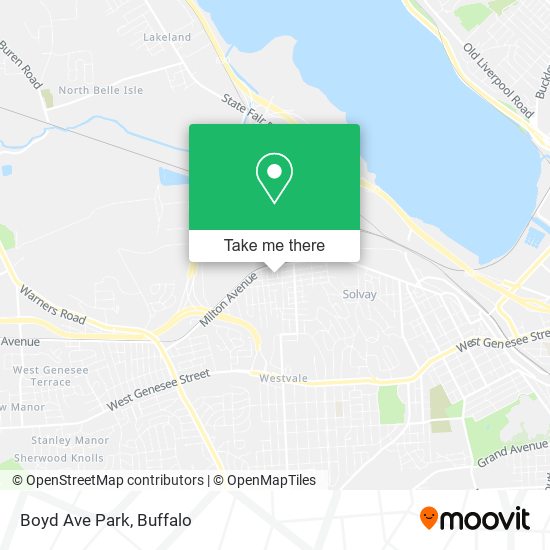 Mapa de Boyd Ave Park