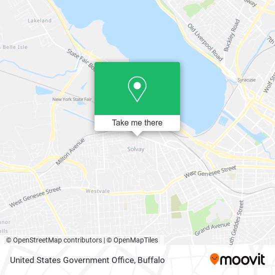 Mapa de United States Government Office