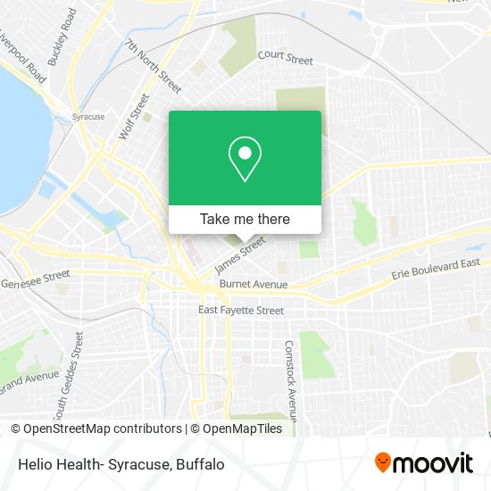 Helio Health- Syracuse map