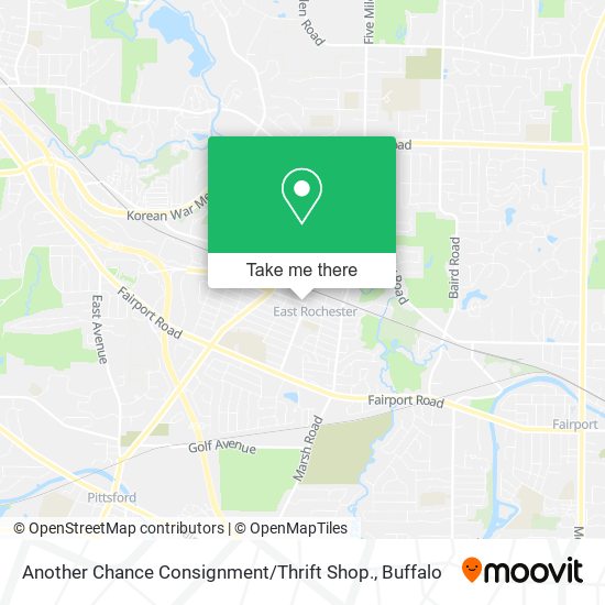 Mapa de Another Chance Consignment / Thrift Shop.