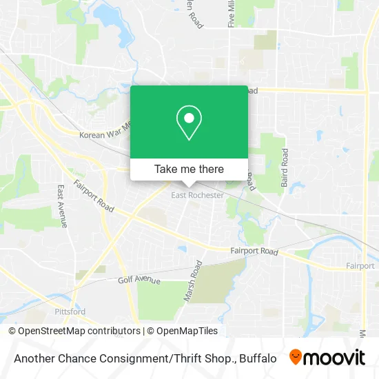 Another Chance Consignment / Thrift Shop. map