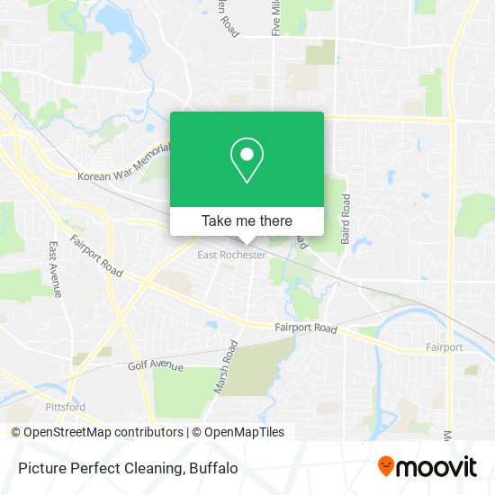 Picture Perfect Cleaning map