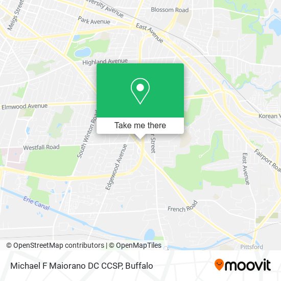 Mapa de Michael F Maiorano DC CCSP