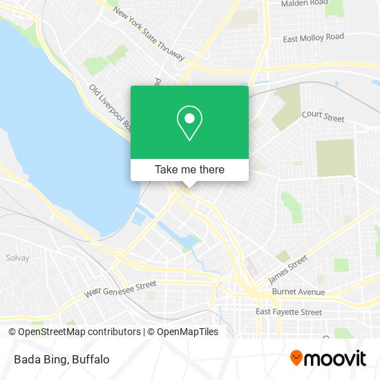 Mapa de Bada Bing