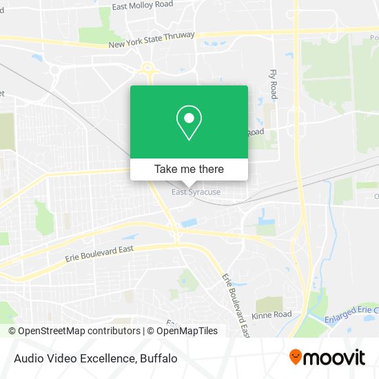 Audio Video Excellence map