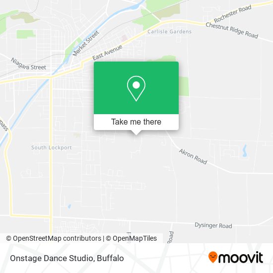 Onstage Dance Studio map