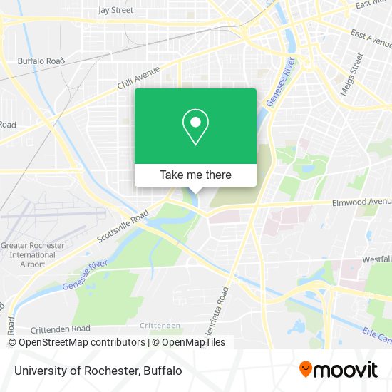 Mapa de University of Rochester