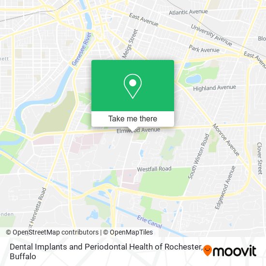 Mapa de Dental Implants and Periodontal Health of Rochester