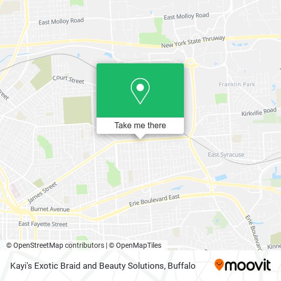 Mapa de Kayi's Exotic Braid and Beauty Solutions