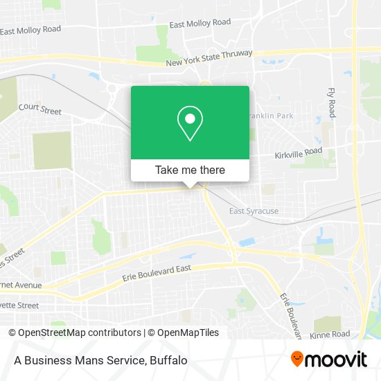 A Business Mans Service map