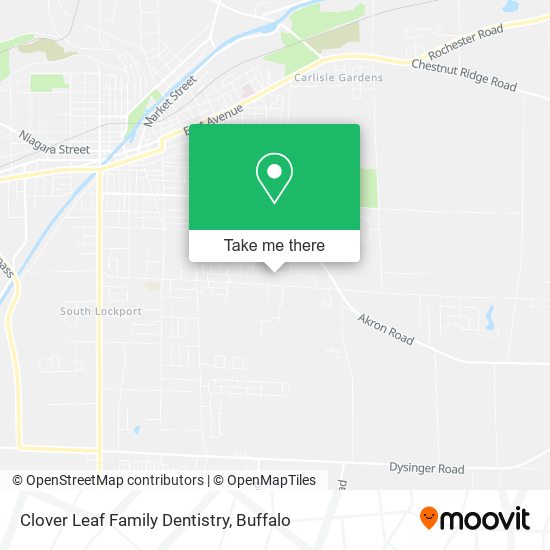 Clover Leaf Family Dentistry map