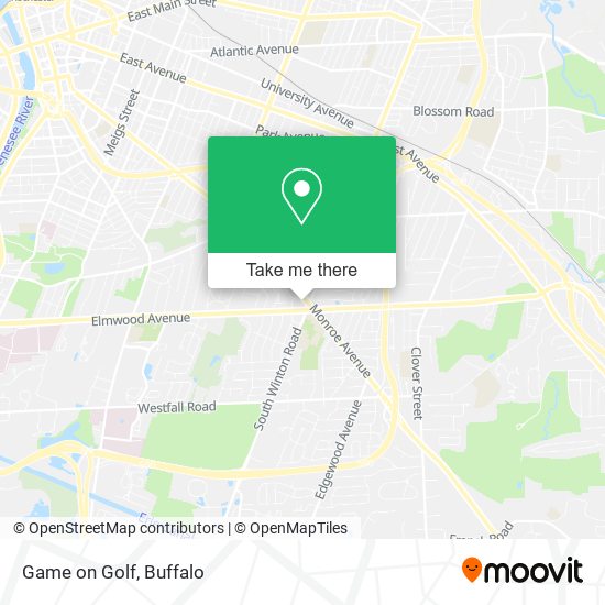 Game on Golf map