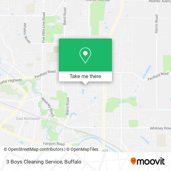 3 Boys Cleaning Service map