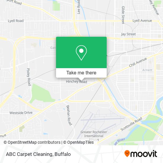ABC Carpet Cleaning map