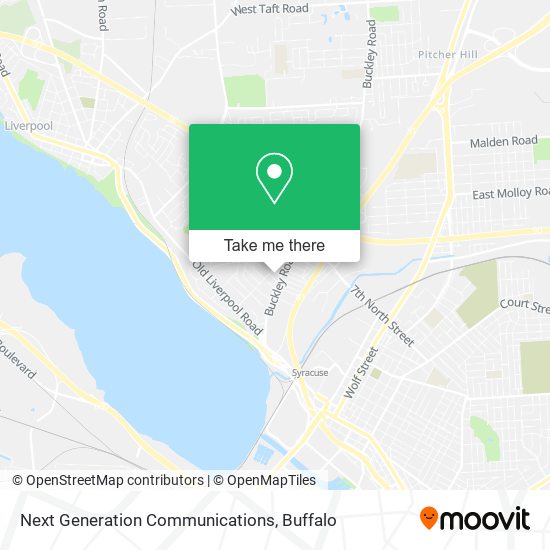 Next Generation Communications map