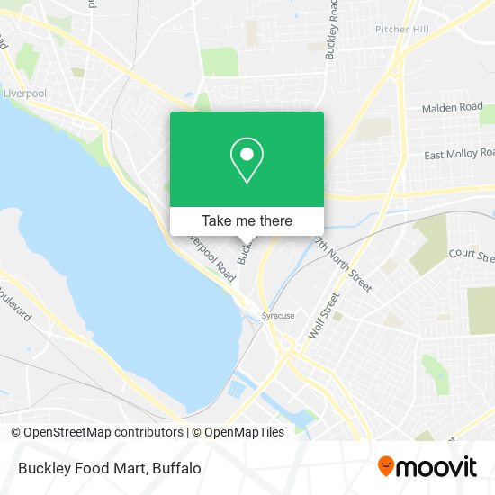 Buckley Food Mart map