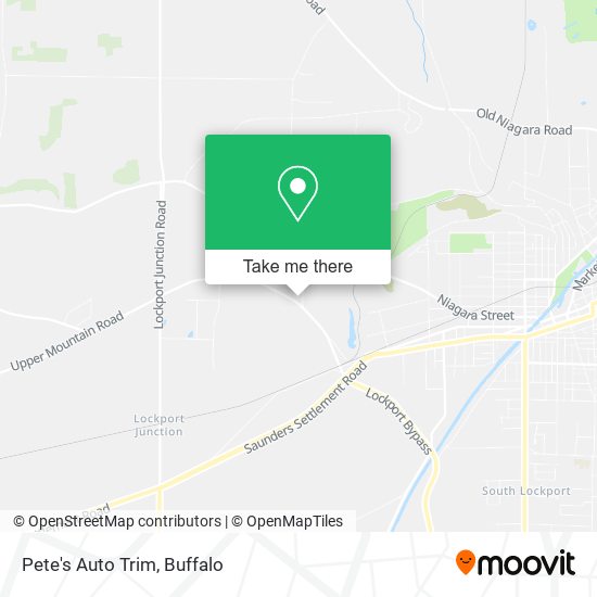 Mapa de Pete's Auto Trim