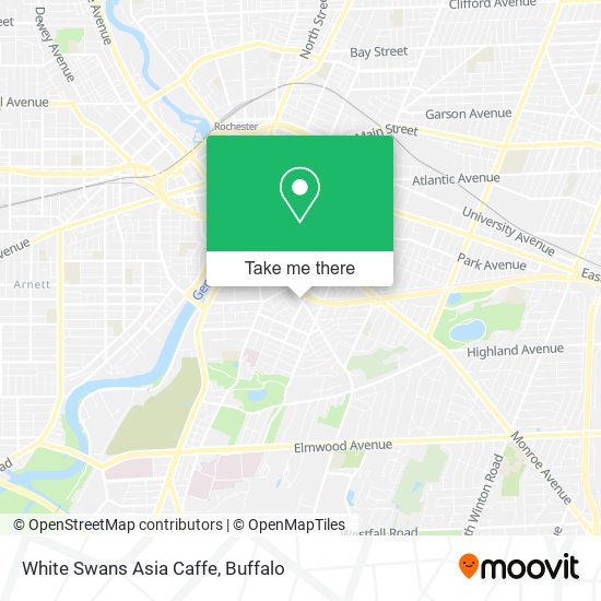 Mapa de White Swans Asia Caffe