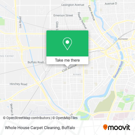 Whole House Carpet Cleaning map